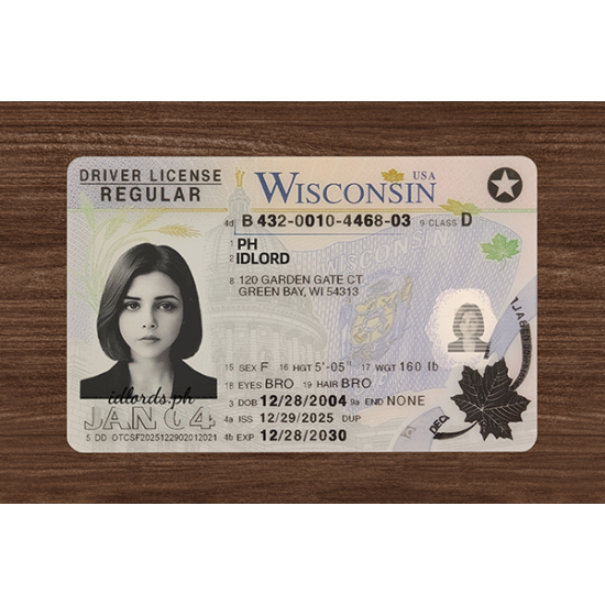 Wisconsin (WI) Fake DL (2026 Version)